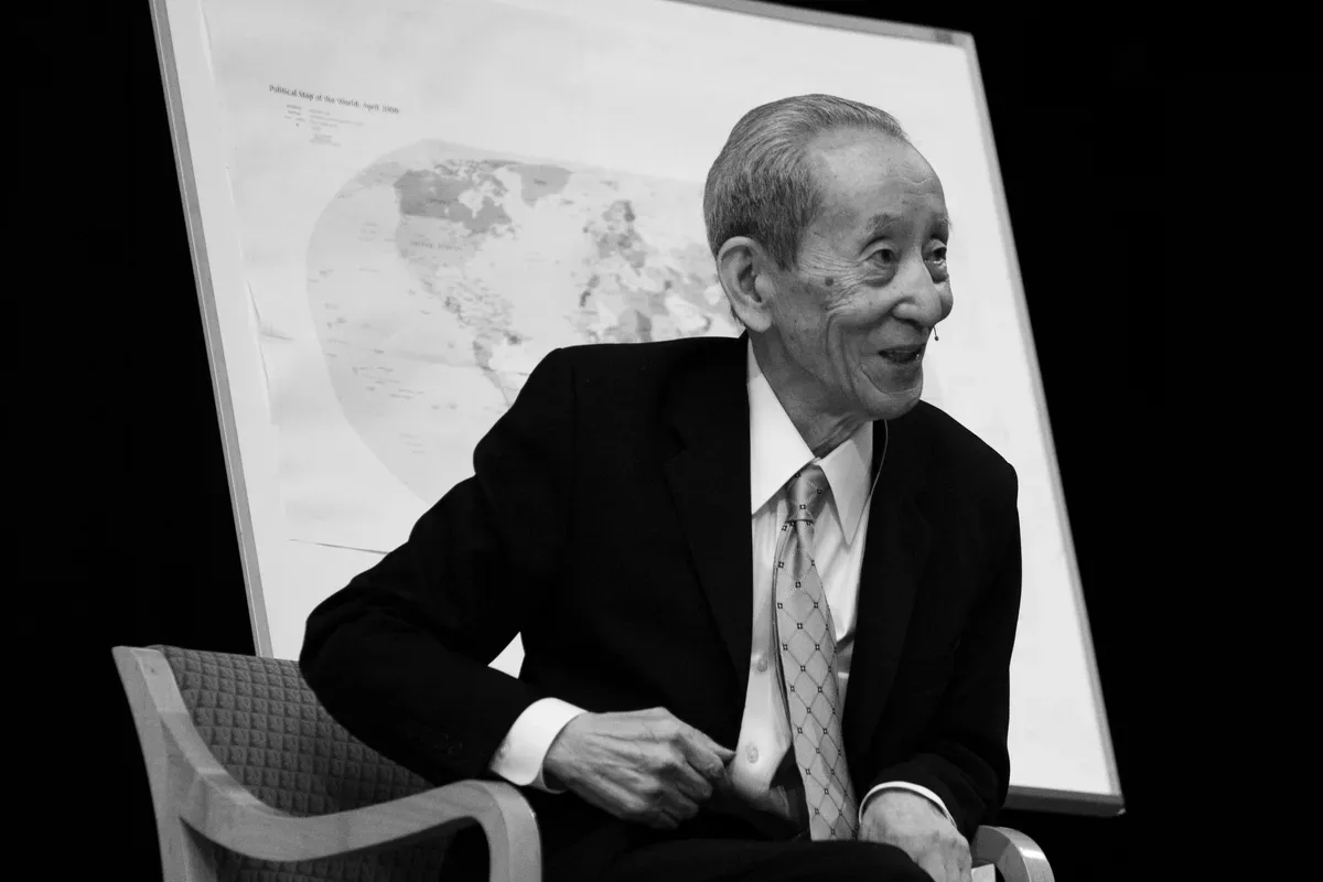 Michio Kushi, japanski osnivač makrobiotike u Americi, na fotografiji iz 2007