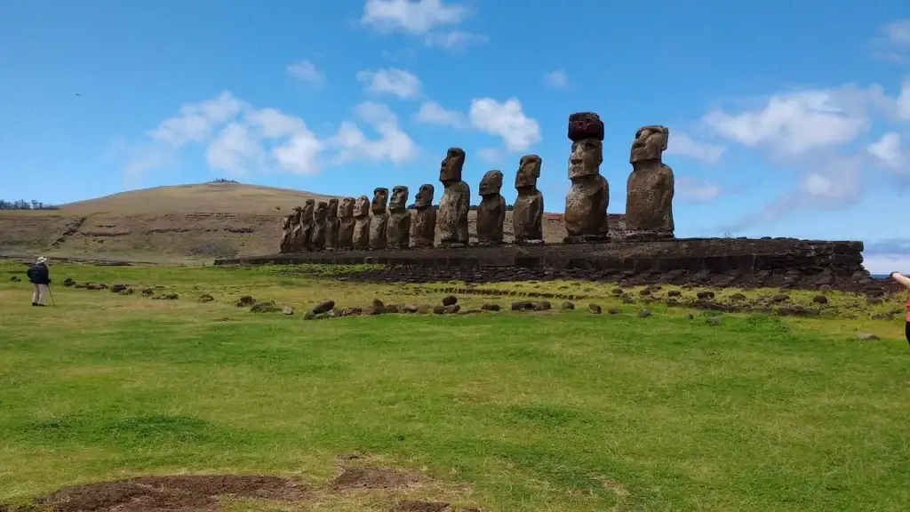 Uskršnji otok moai kipovi (statue)