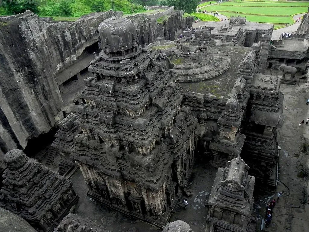Hram kailasa u kompleksu pecina ellora