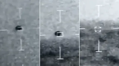 NLO koji leti u blizini broda USS Omaha koda obale San Diega u julu 2019. godine.