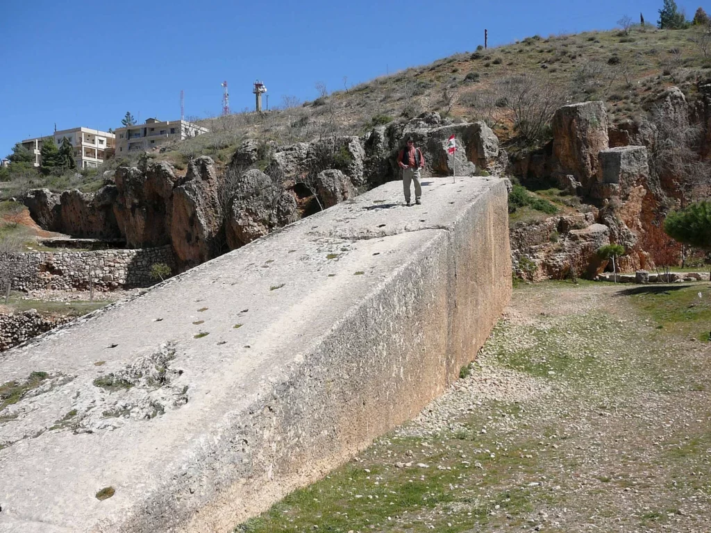 Baalbek kamenolom kamen trudne žene