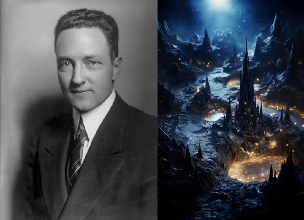 Admiral Richard Byrd i kristalni grad