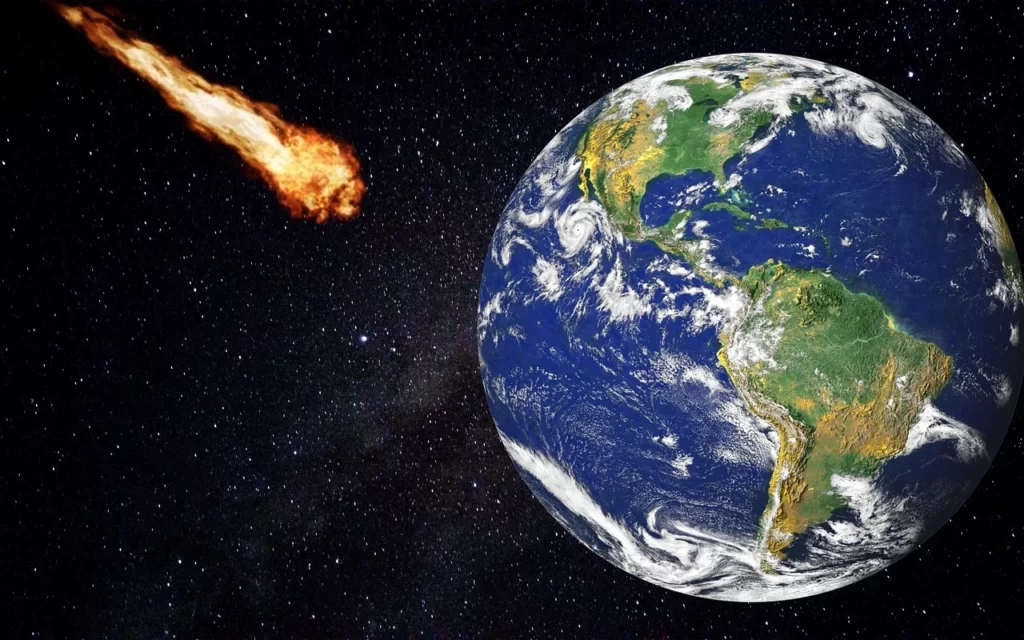 Asteroid koji ide prema zemlji