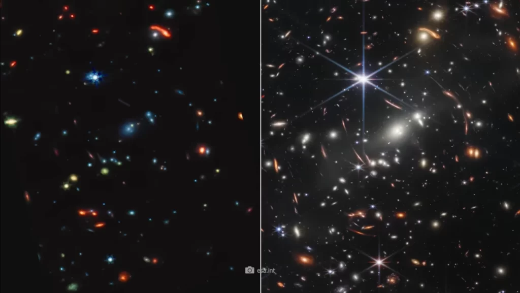 Nove i stare galaksije koje je snimio James Web