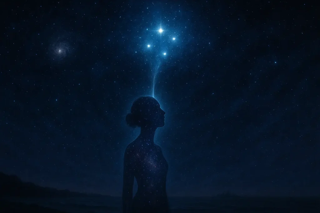 Žena iz Britanije misli da je vanzemaljsko biće ai ilustracija