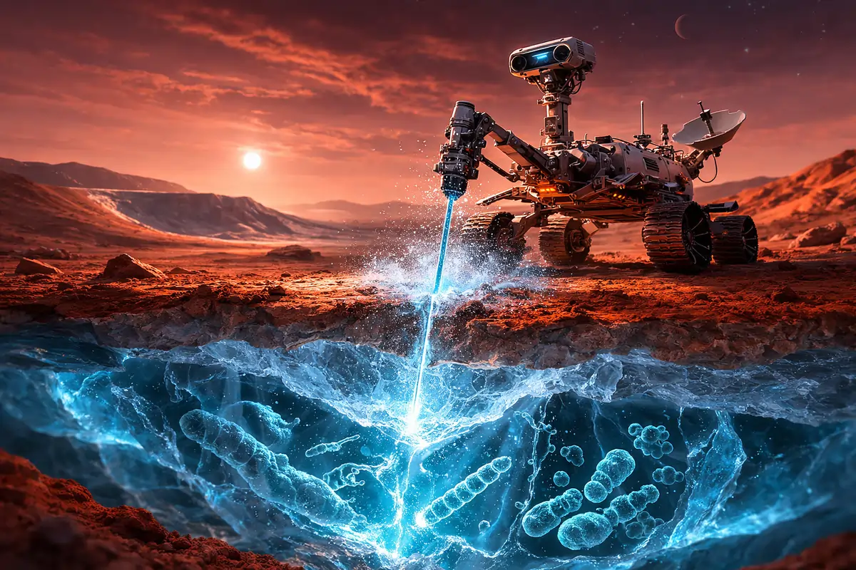 Drevni organizmi s Marsa mogli bi biti zarobljeni u ledu, otkriva nova studija 2 Drevni organizmi na Marsu